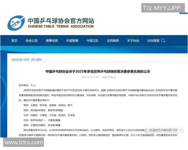 乒乓球力量榜单揭晓北京乒乓球队荣登第六名引关注